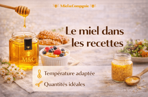 Le miel dans les recettes