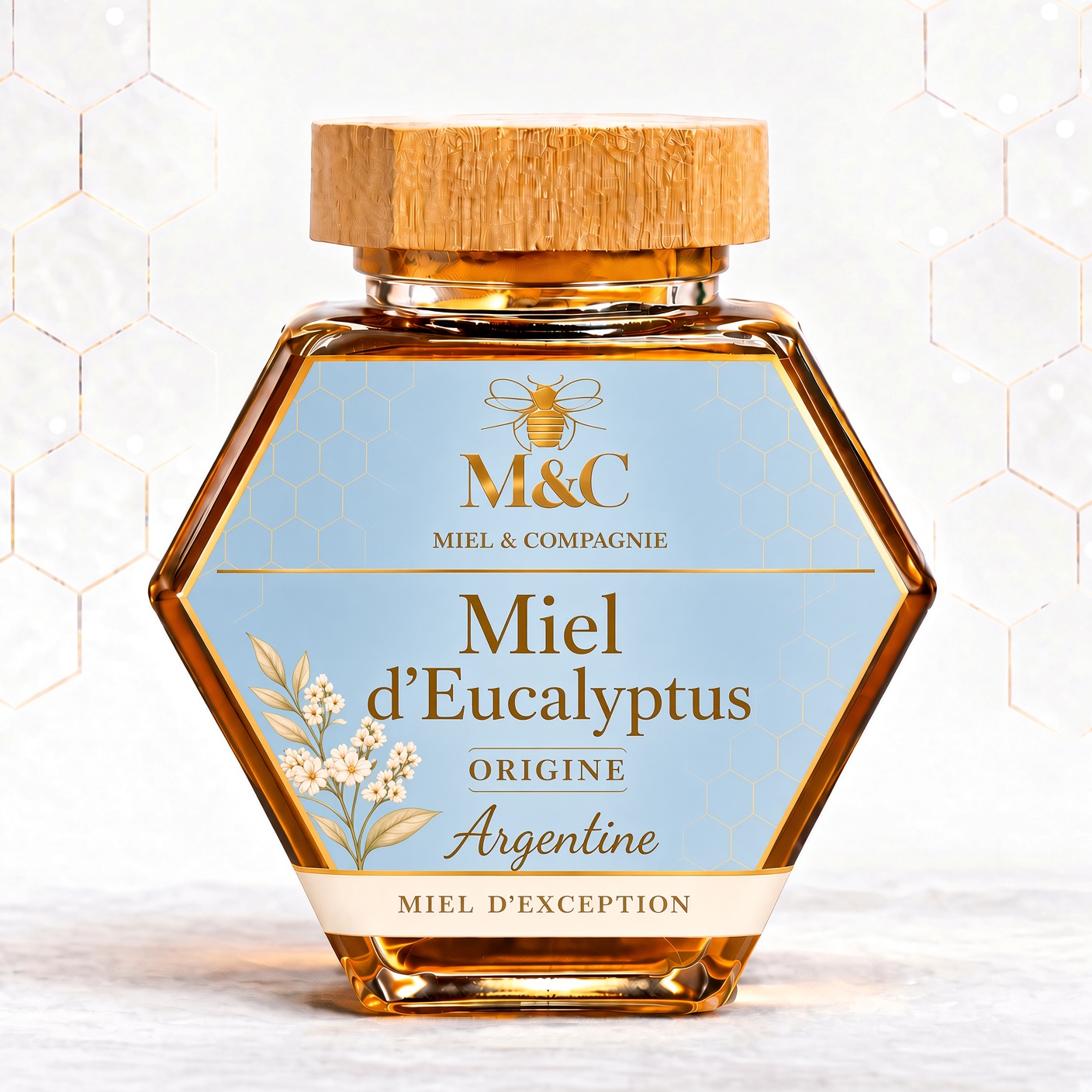 Miel deucalyptus Argentine