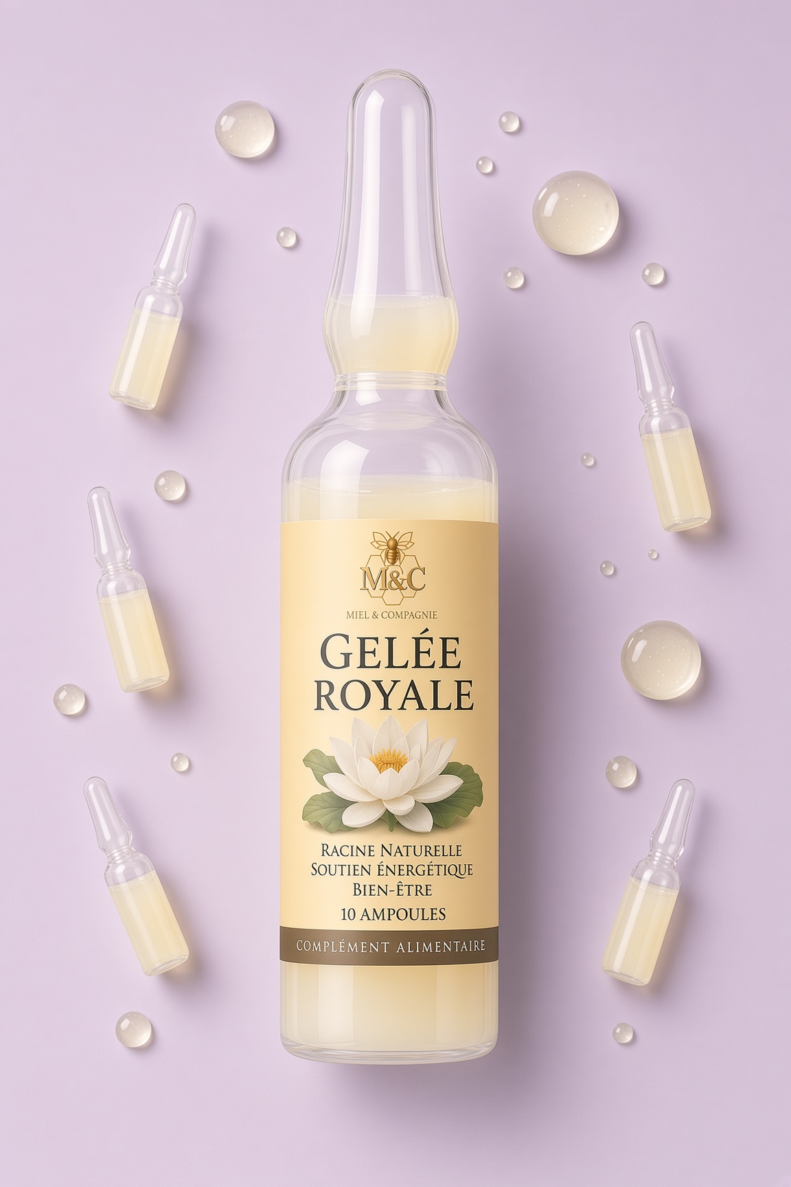 gelee royales en ampoule