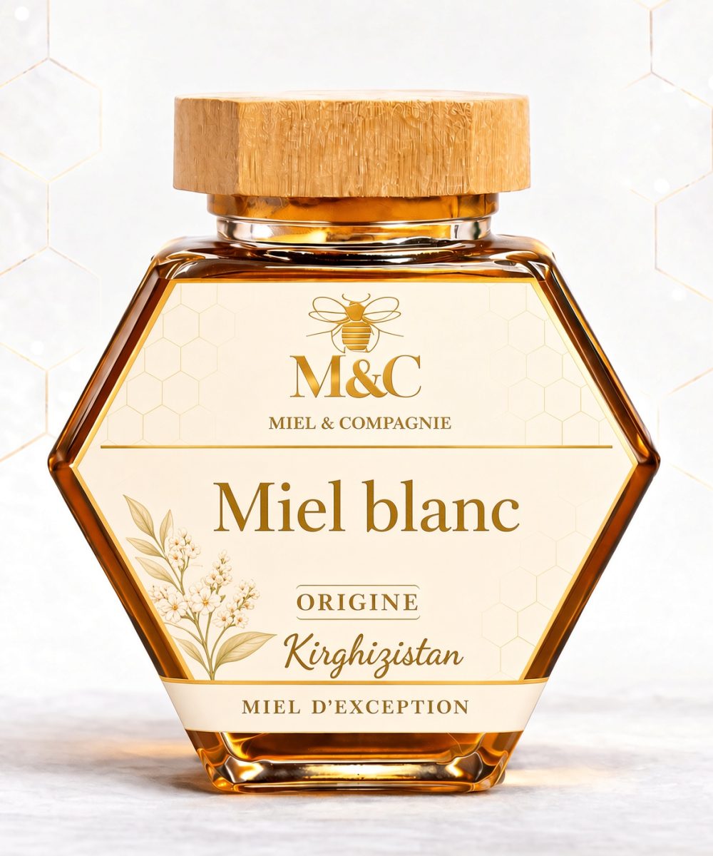 miel blanc khirghigistan