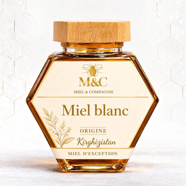 miel blanc khirghigistan